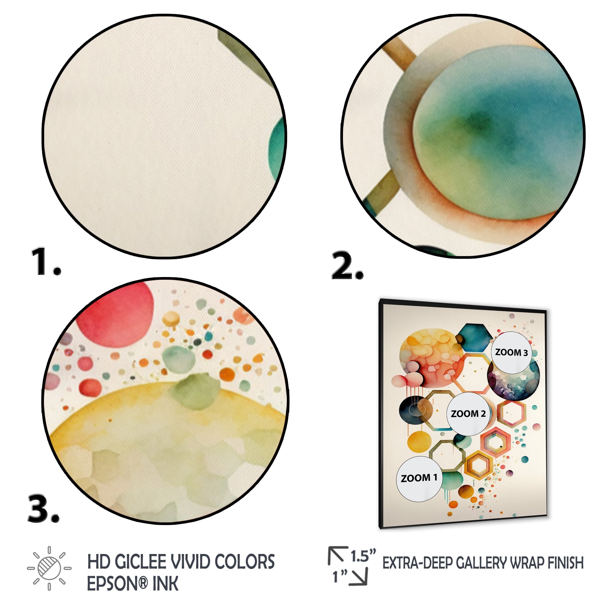 Hexagon And Circular Abstract V