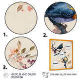 Multicolor Birds On Plum Blossoms Tree XV