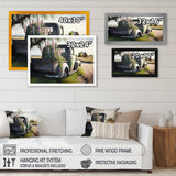 Barn Flower Delivery Truck VII