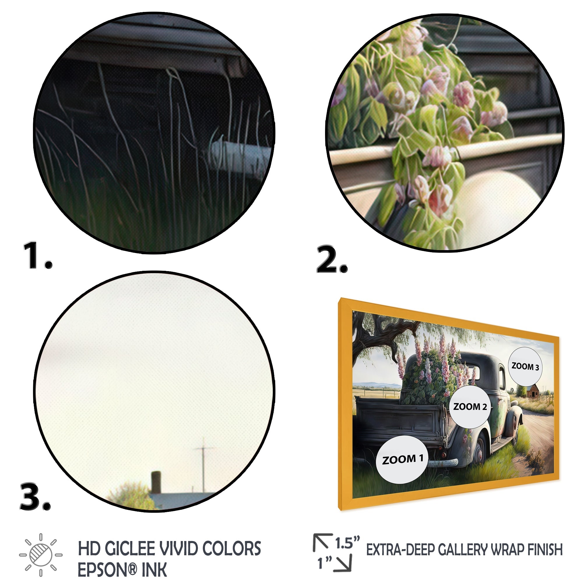 Barn Flower Delivery Truck VII