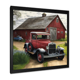 30S Ford Car In Barn I