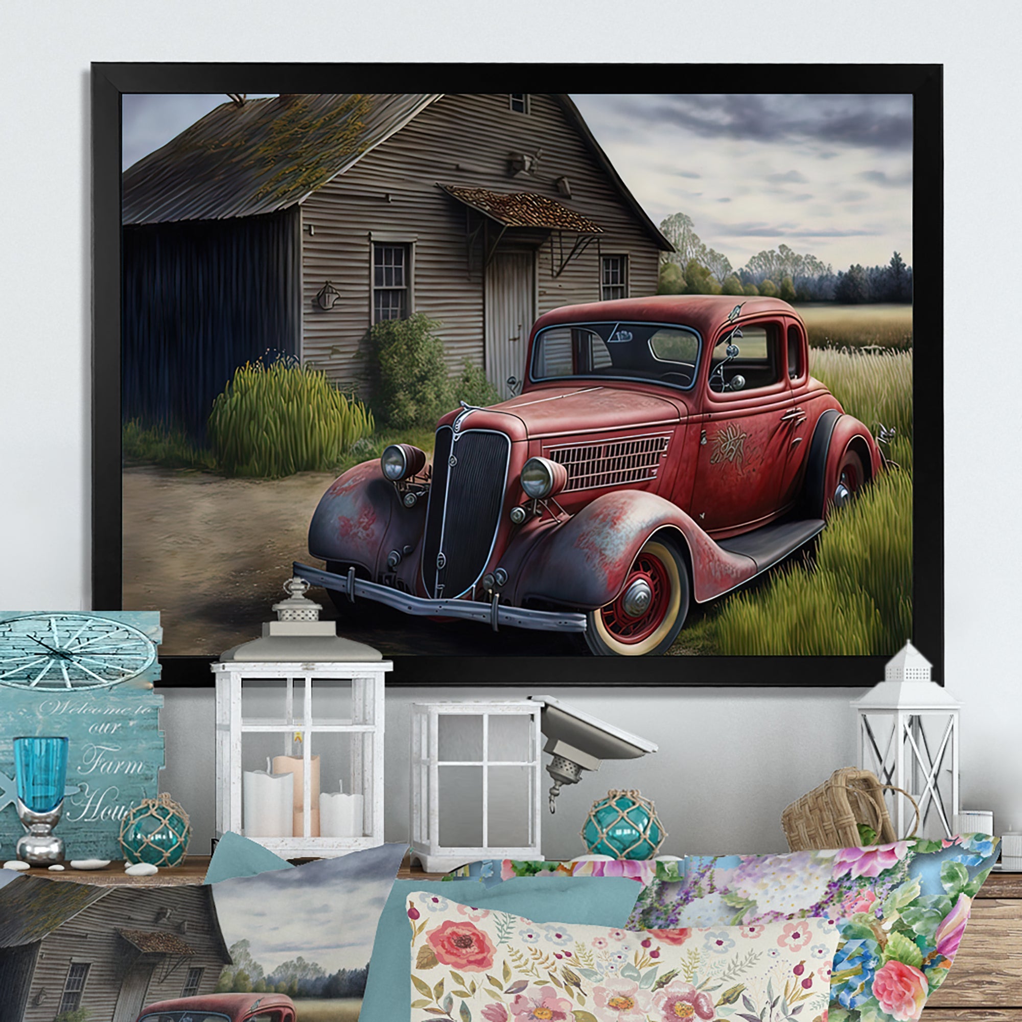 30S Ford Car In Barn VI