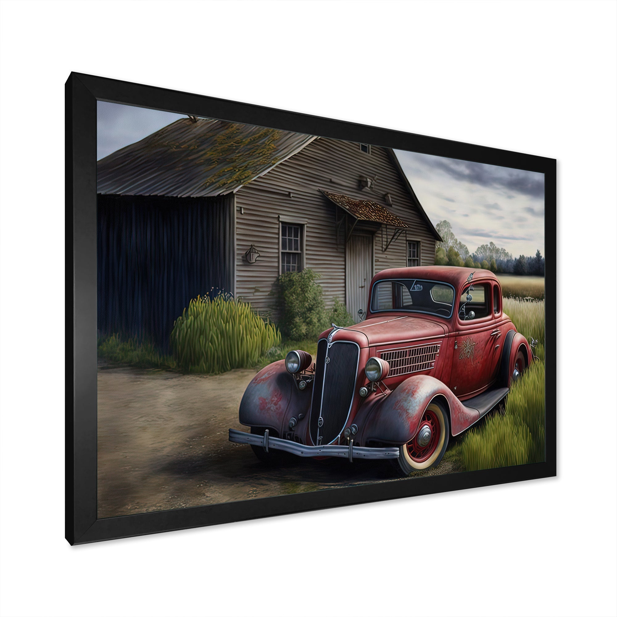 30S Ford Car In Barn VI