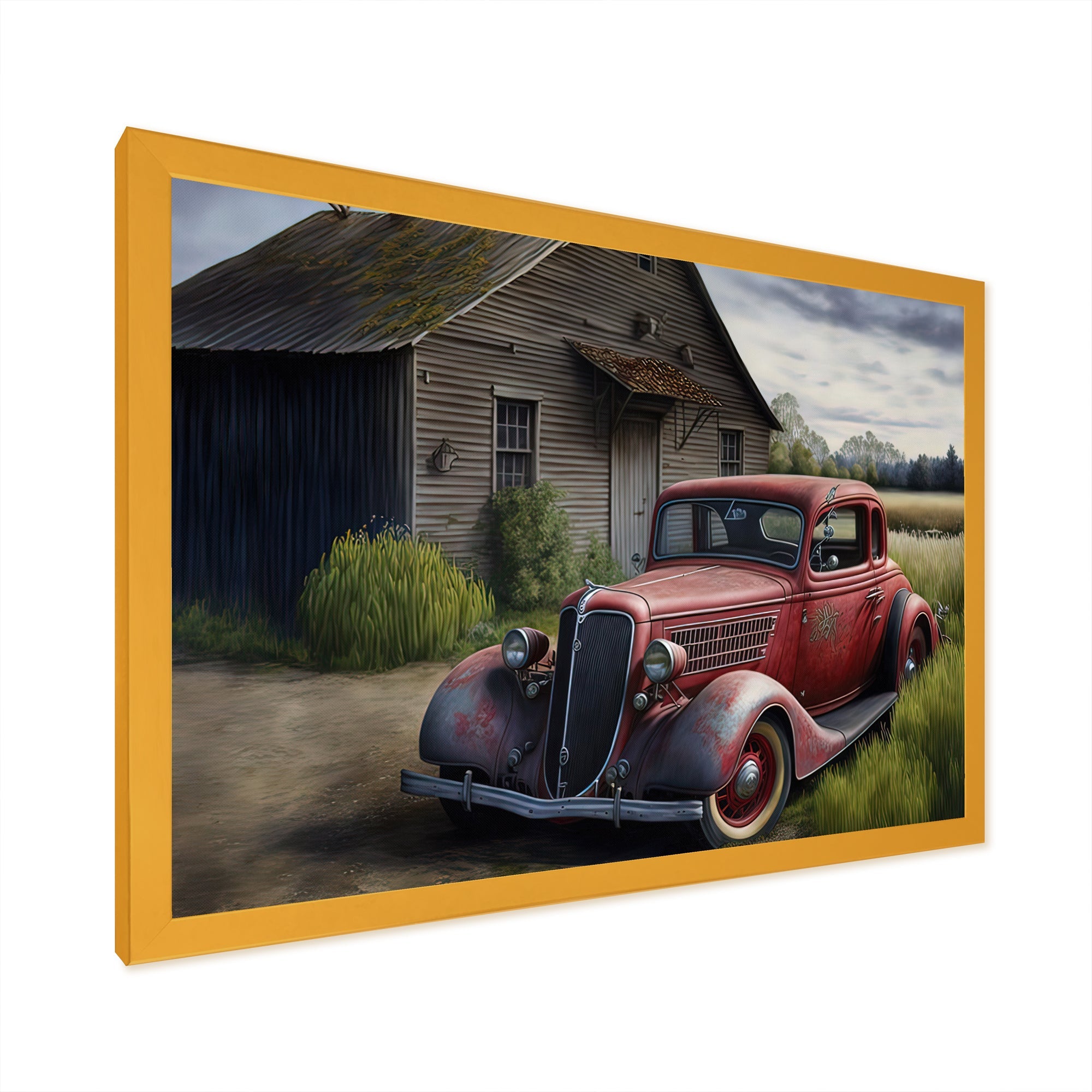 30S Ford Car In Barn VI