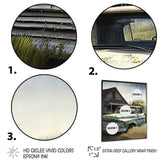 Old American Truck In Barn III