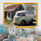 Old Milk Delivery In Barn