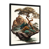 Bonsai Tree On A Rock II