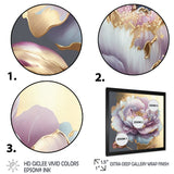 Purple Hue Single Flower I