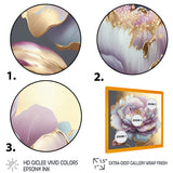 Purple Hue Single Flower I