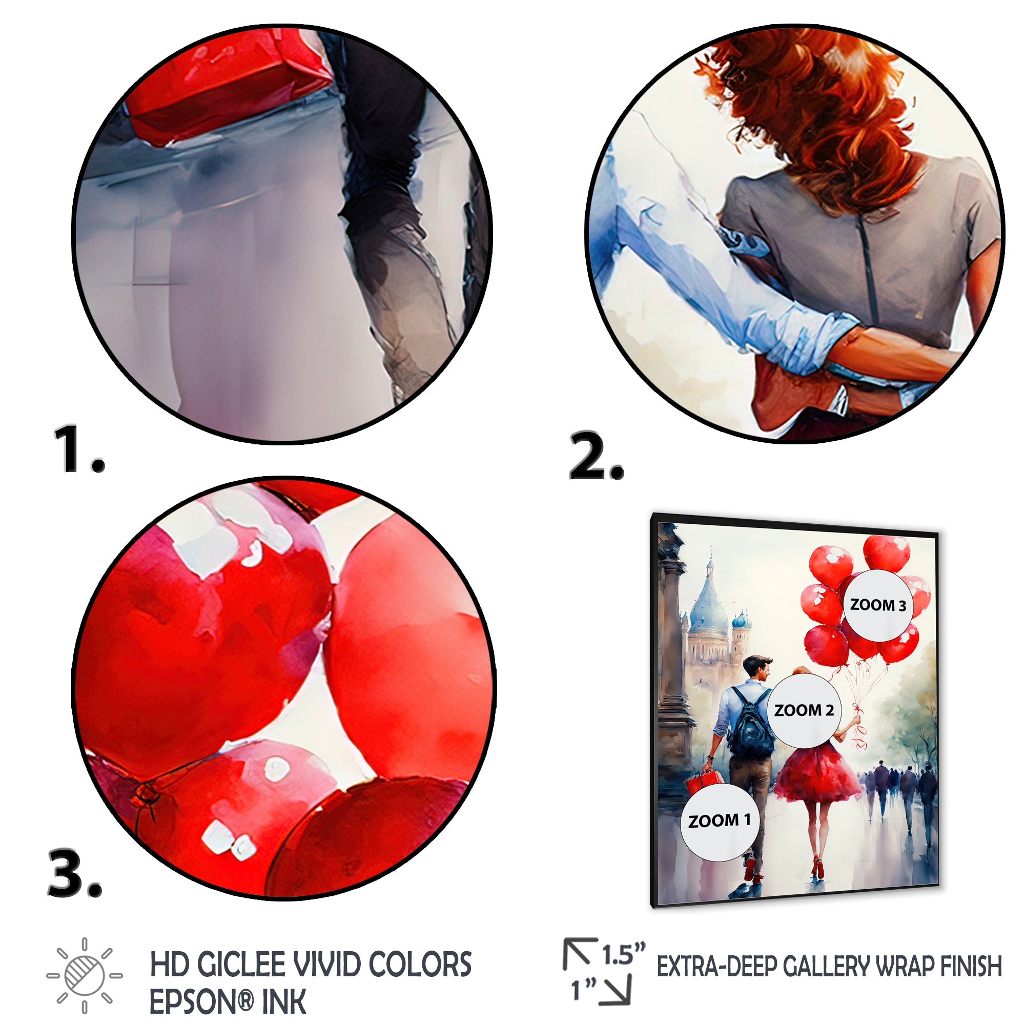 Couples In Love In Paris I