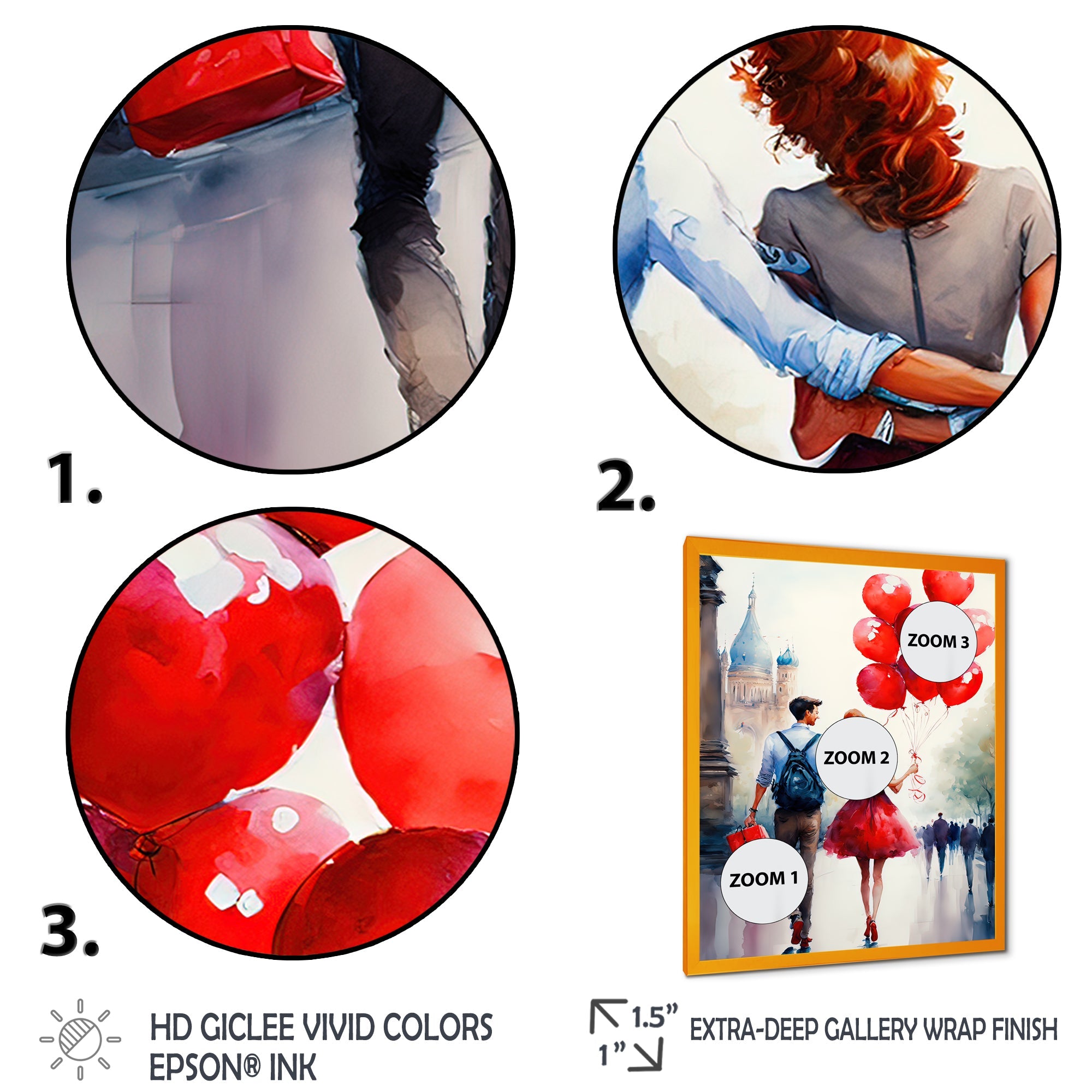 Couples In Love In Paris I