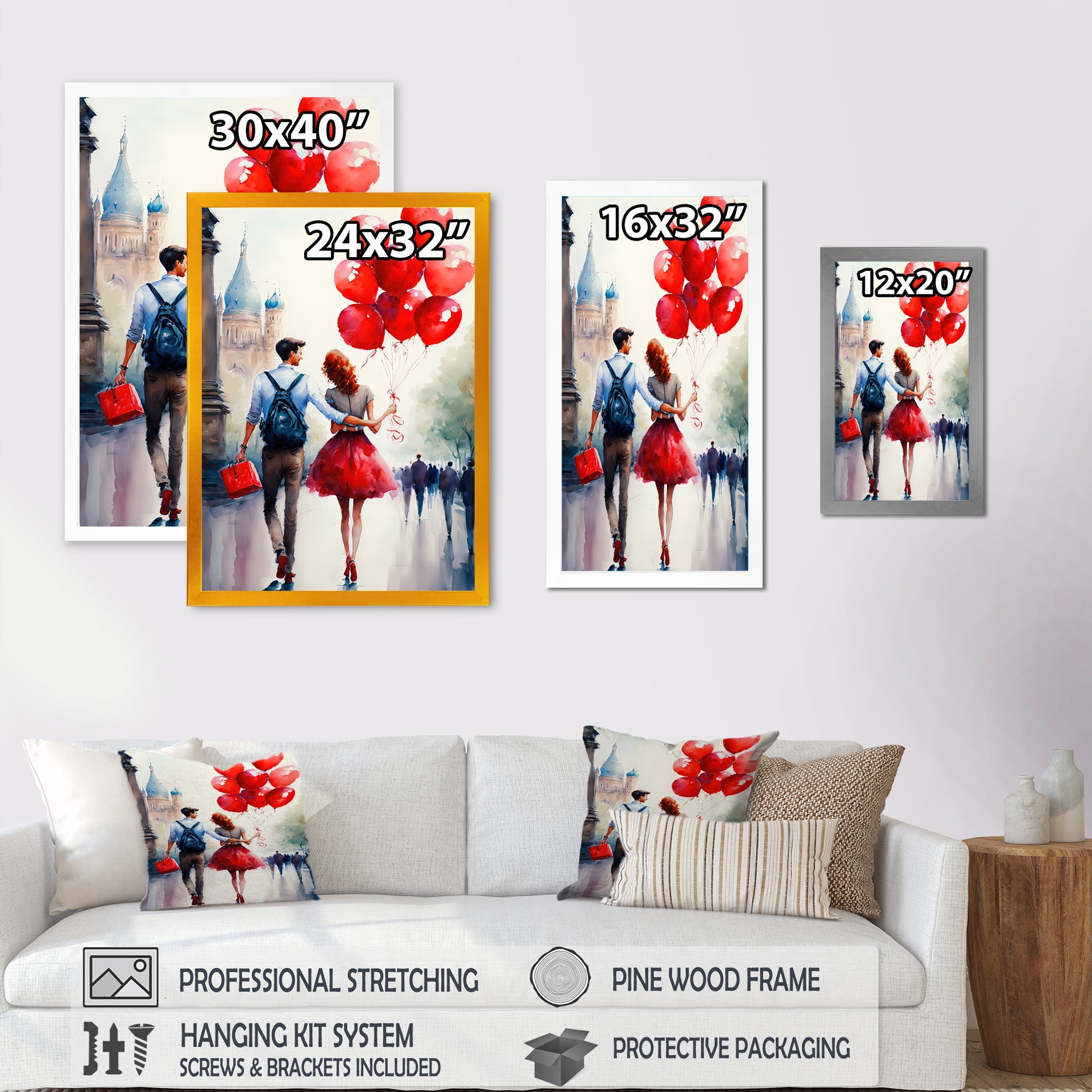 Couples In Love In Paris I