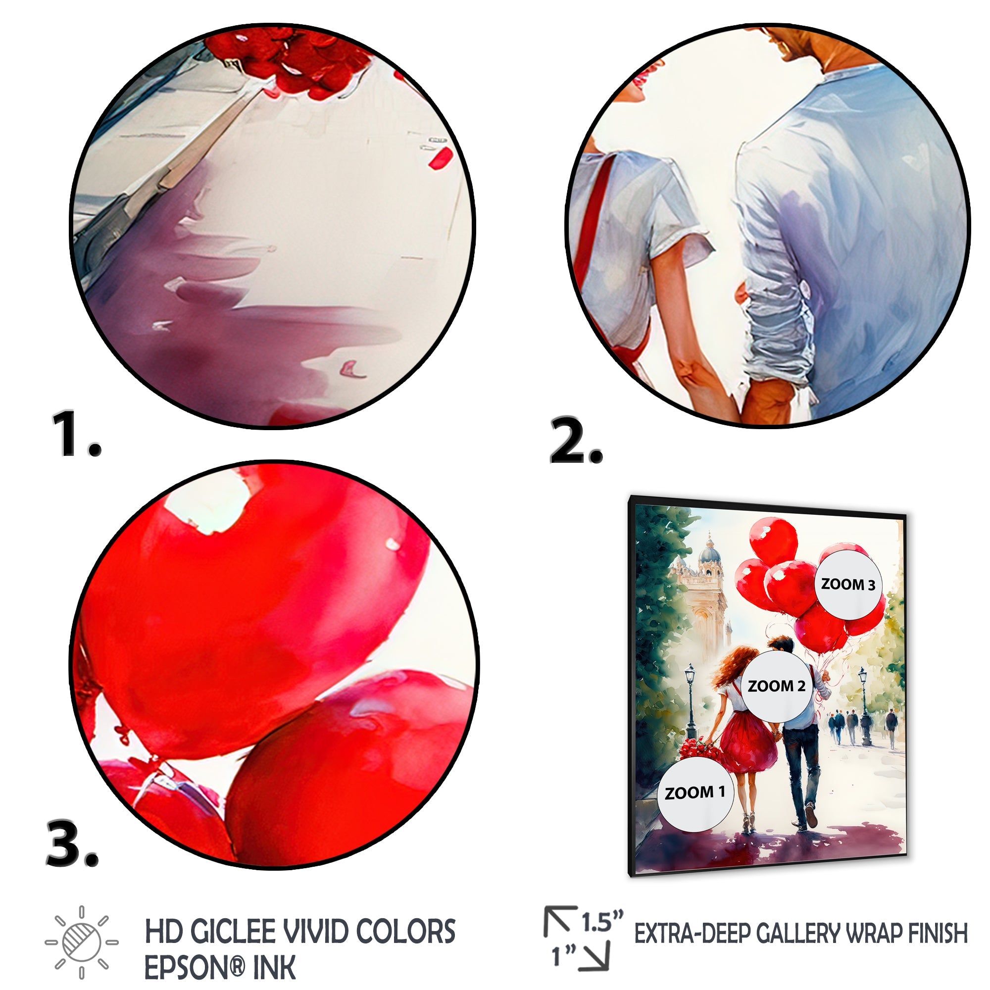 Couples In Love In Paris II