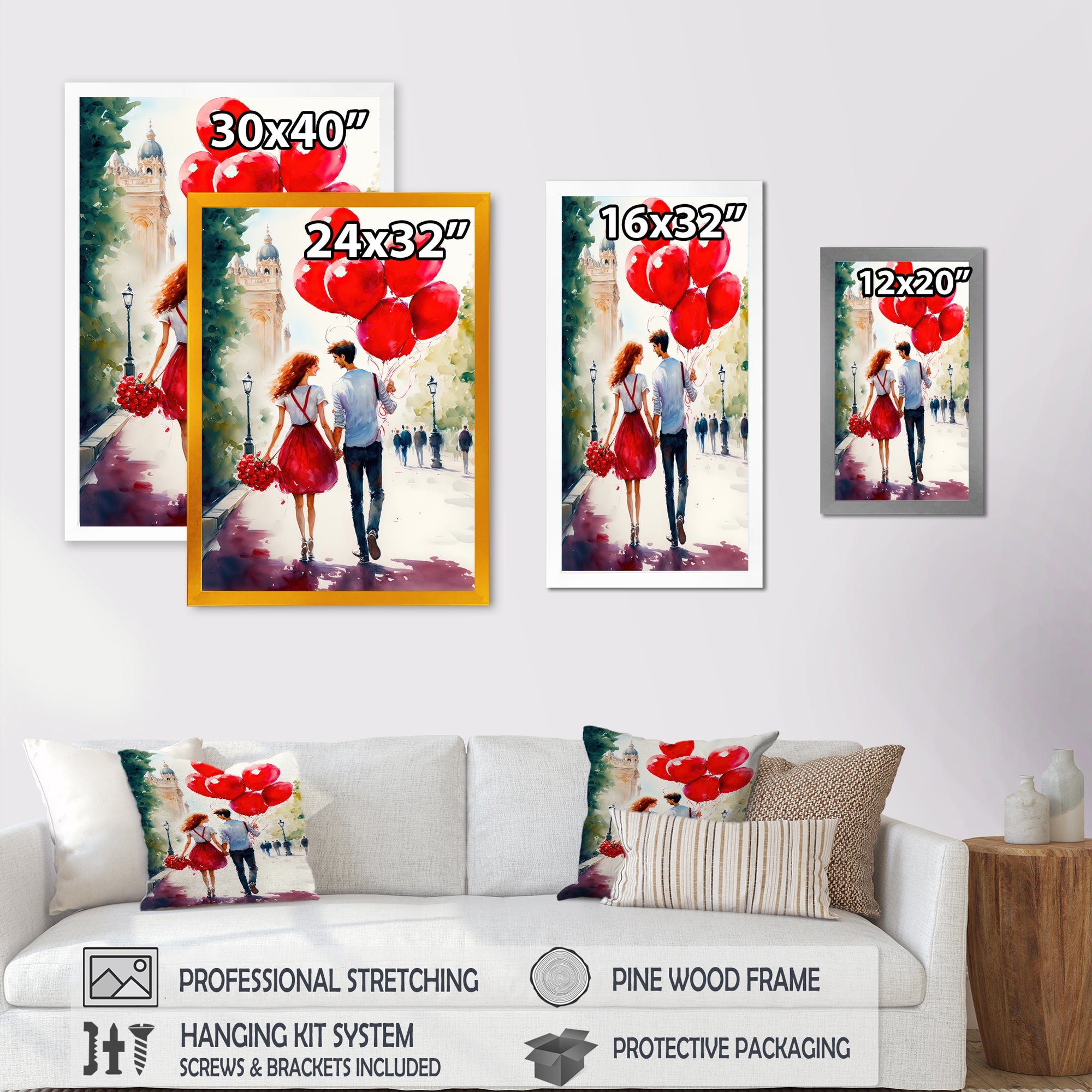 Couples In Love In Paris II