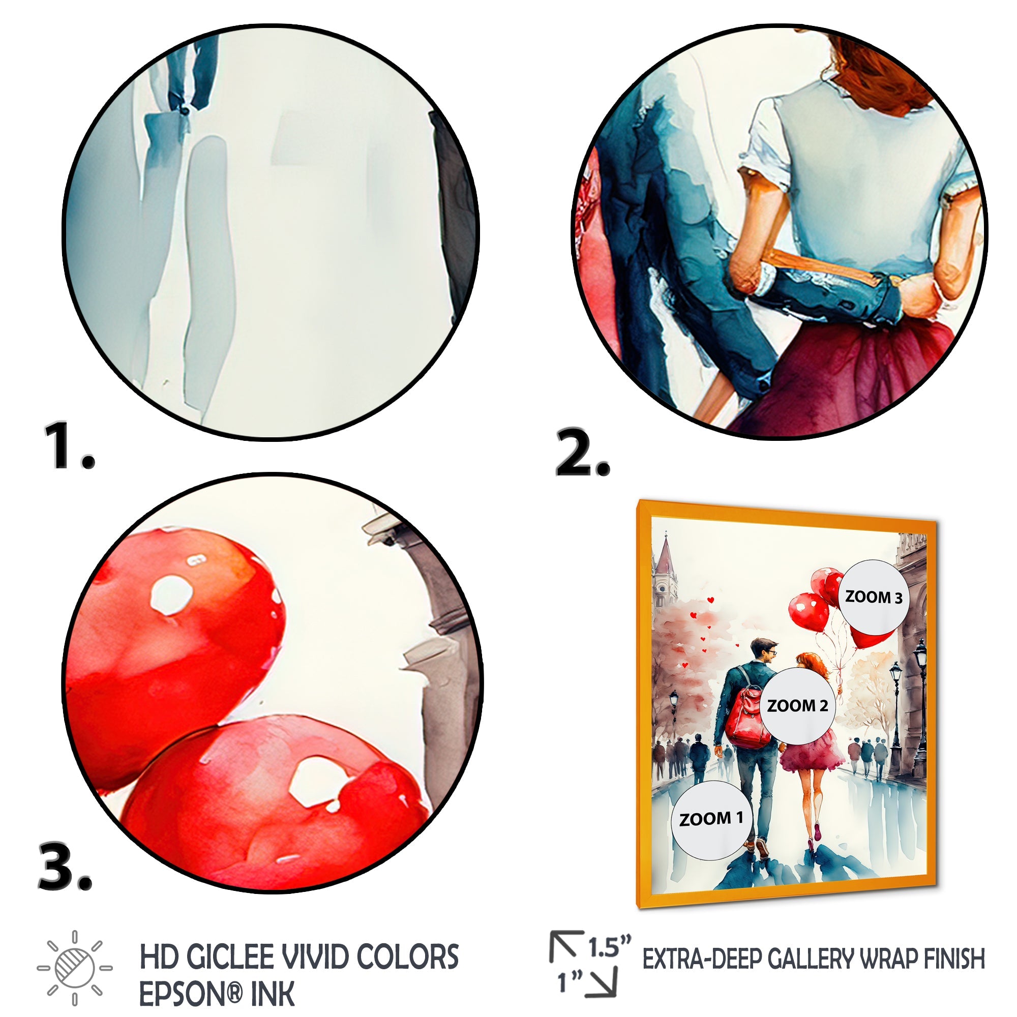 Loving Couple Walking Outdoors