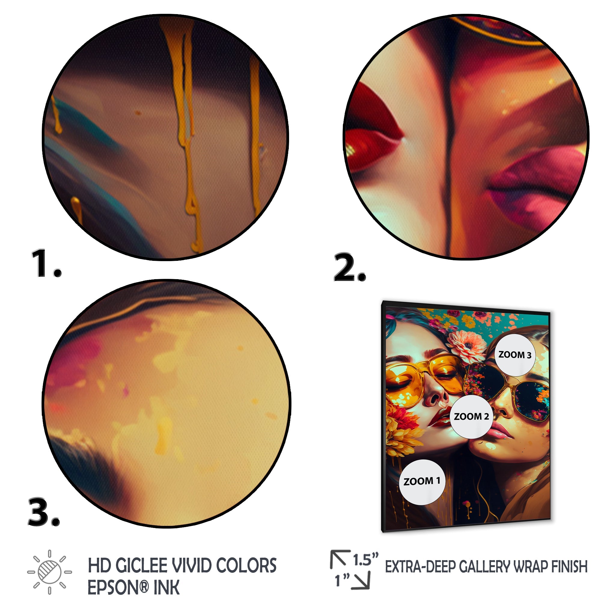 Stylish Women Kissing III