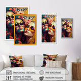 Stylish Women Kissing IV