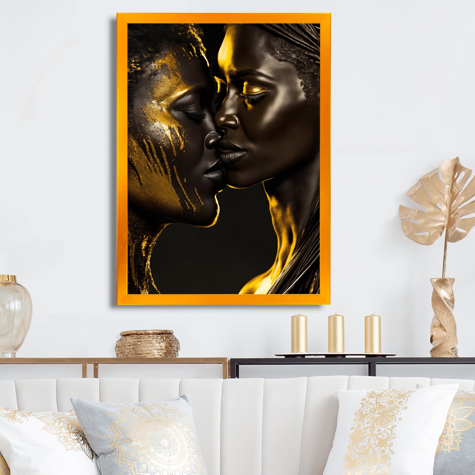 Woman And Her Spirit Animal