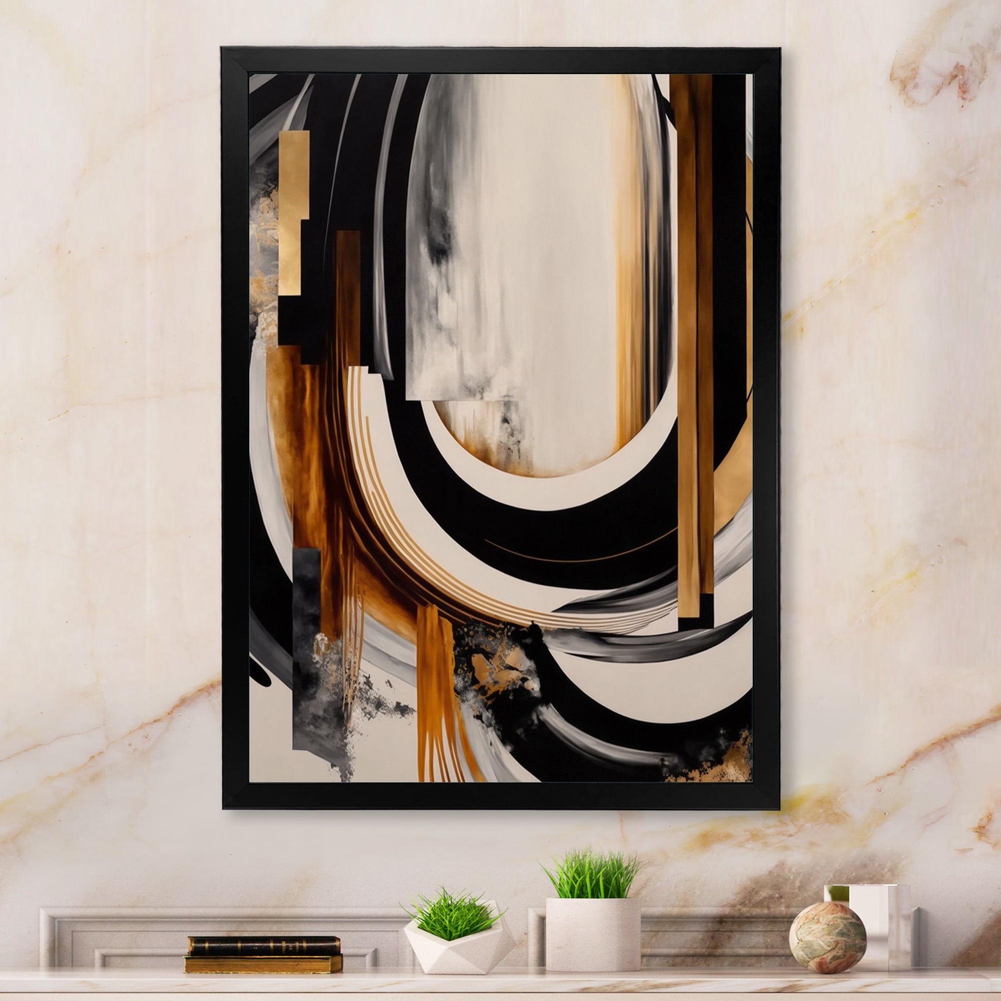Gold Touch Art Deco IV