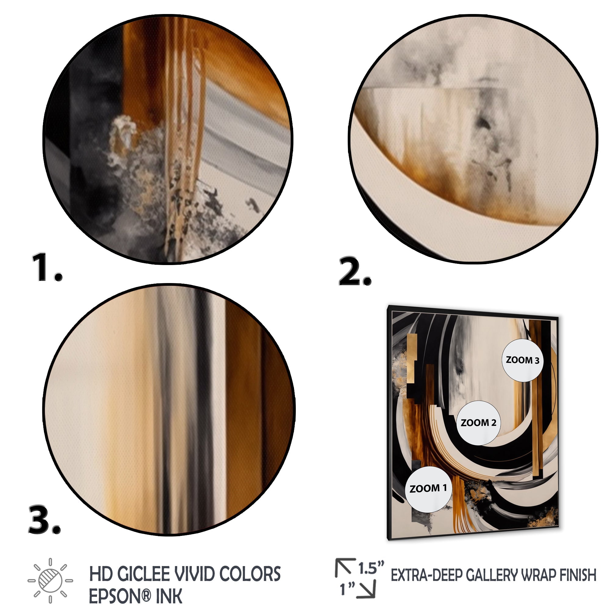 Gold Touch Art Deco IV