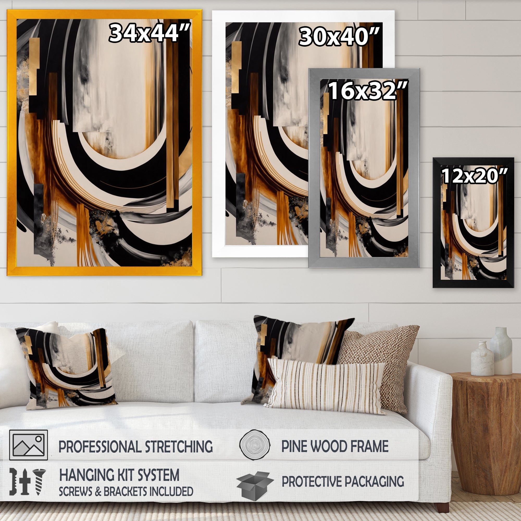 Gold Touch Art Deco IV