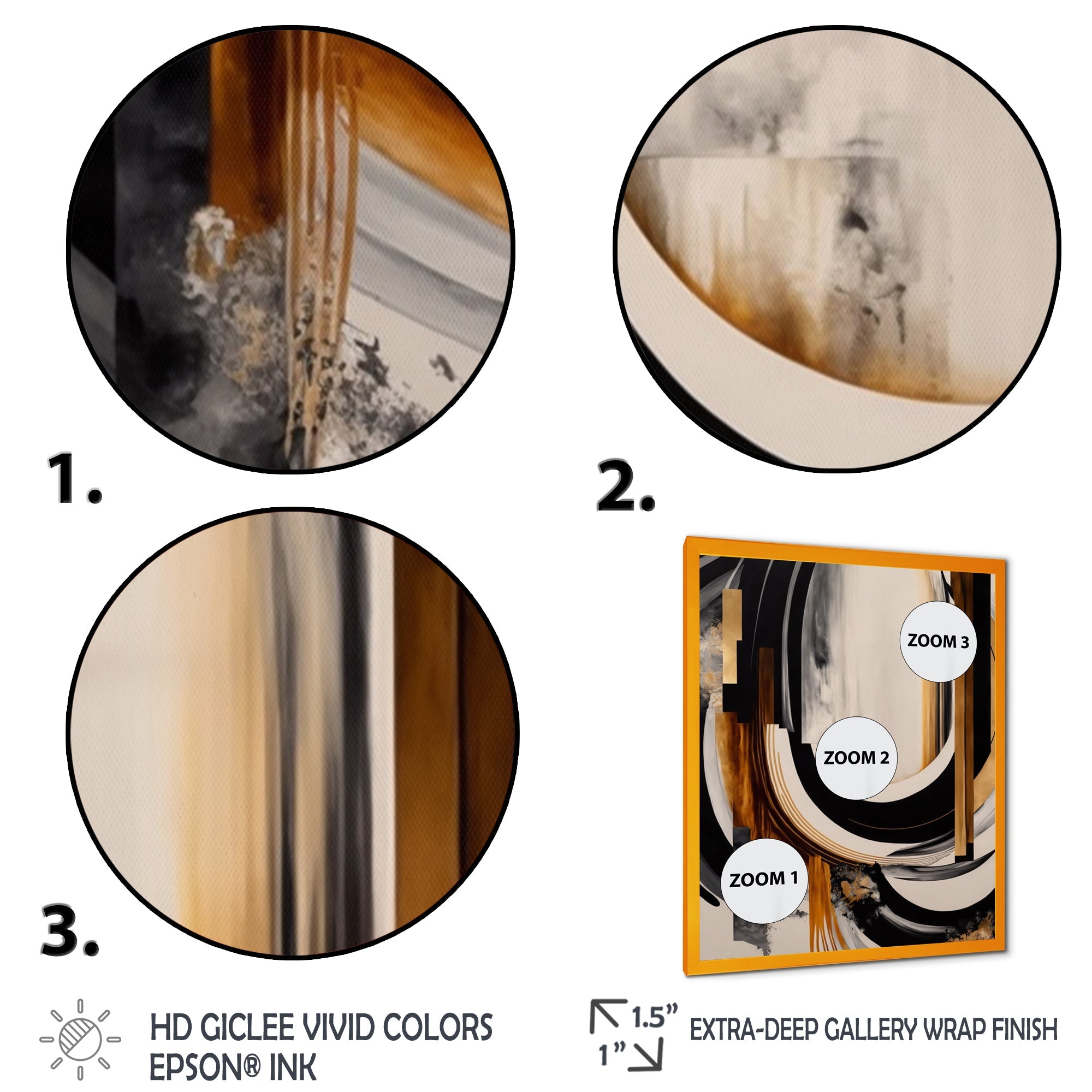 Gold Touch Art Deco IV