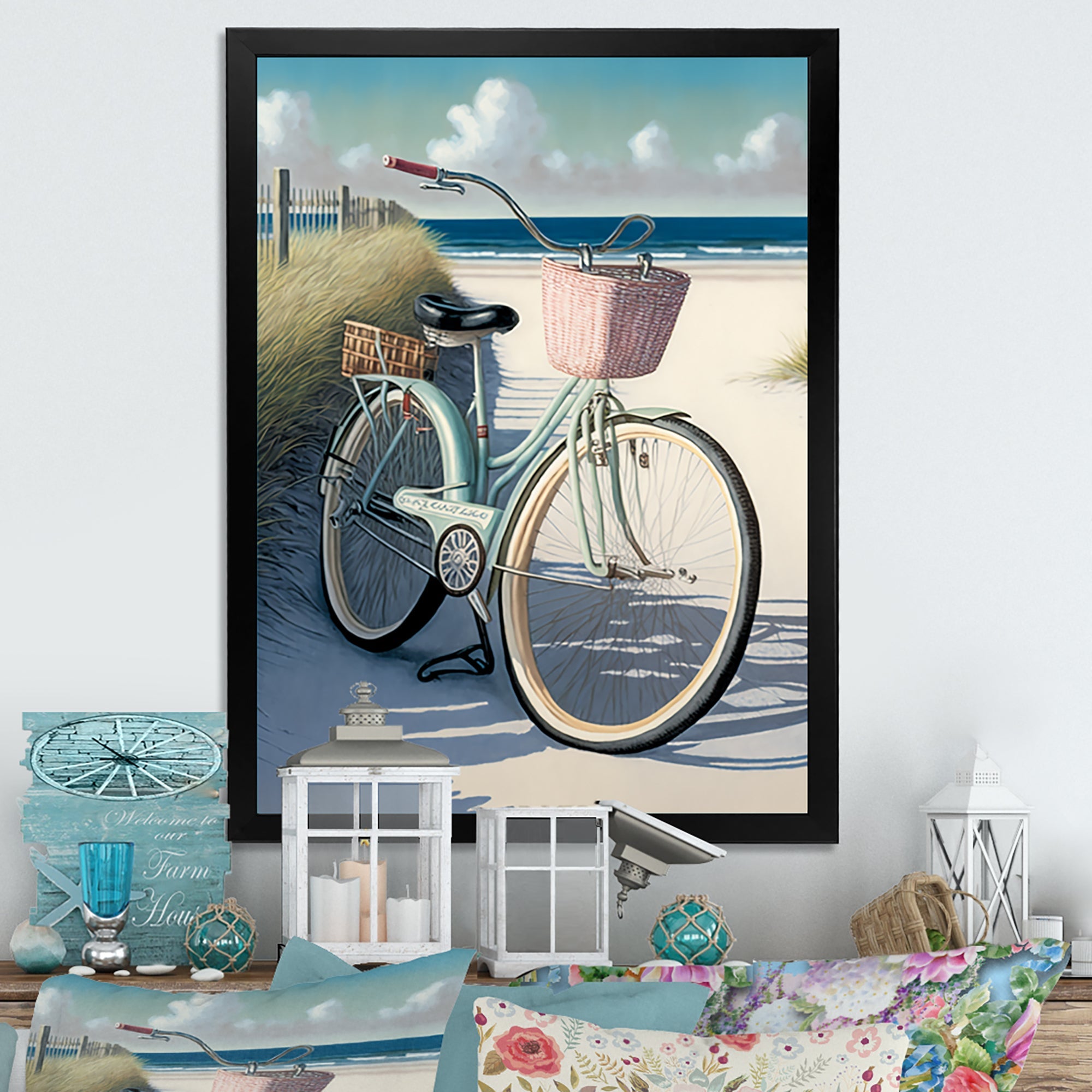 Bicycle At The Beach I