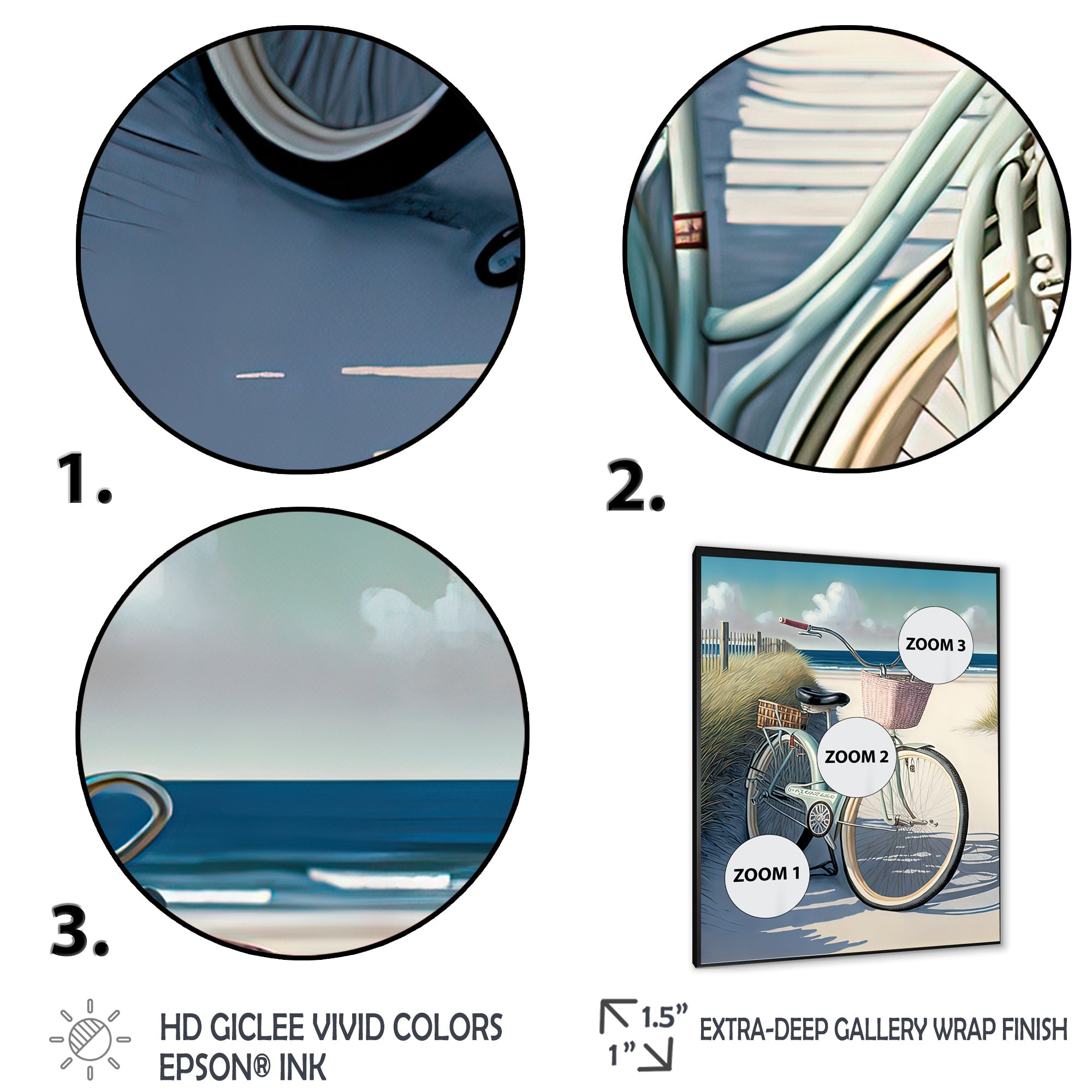 Bicycle At The Beach I