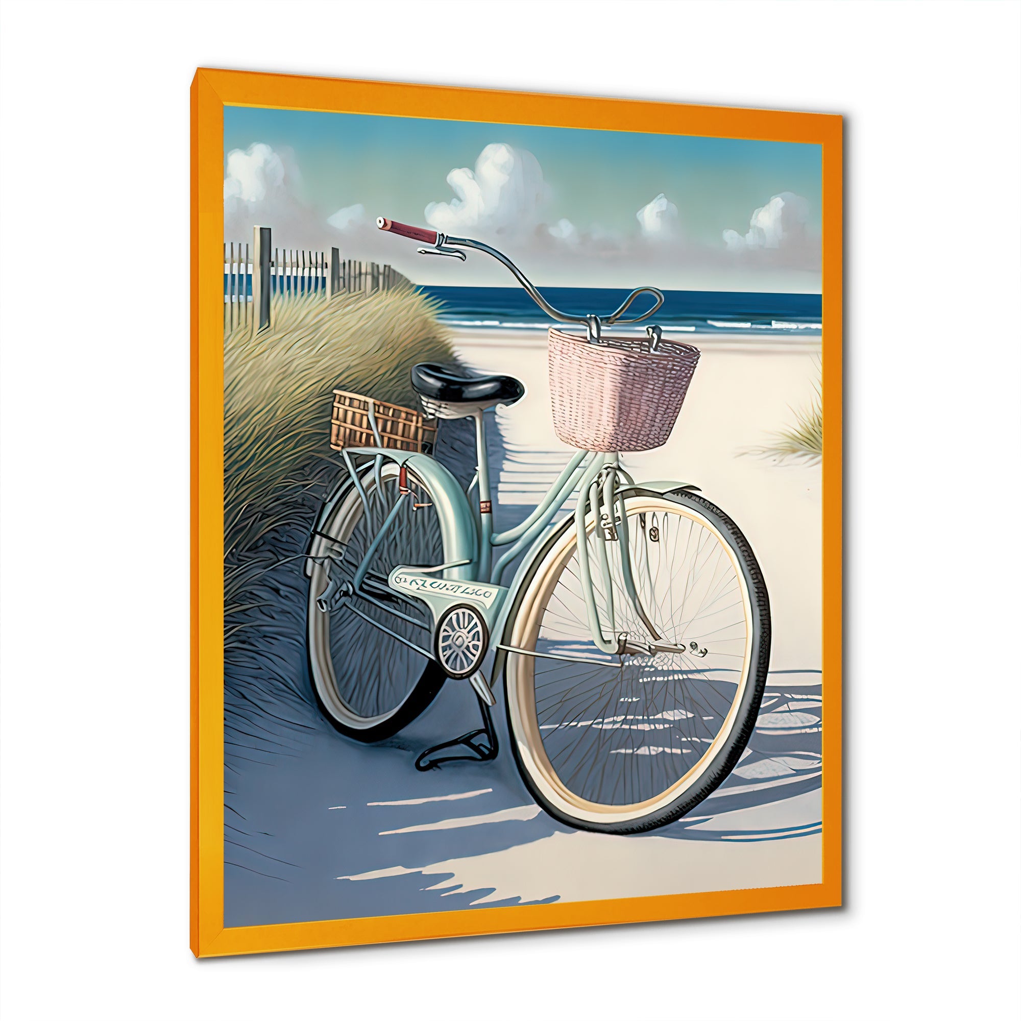 Bicycle At The Beach I