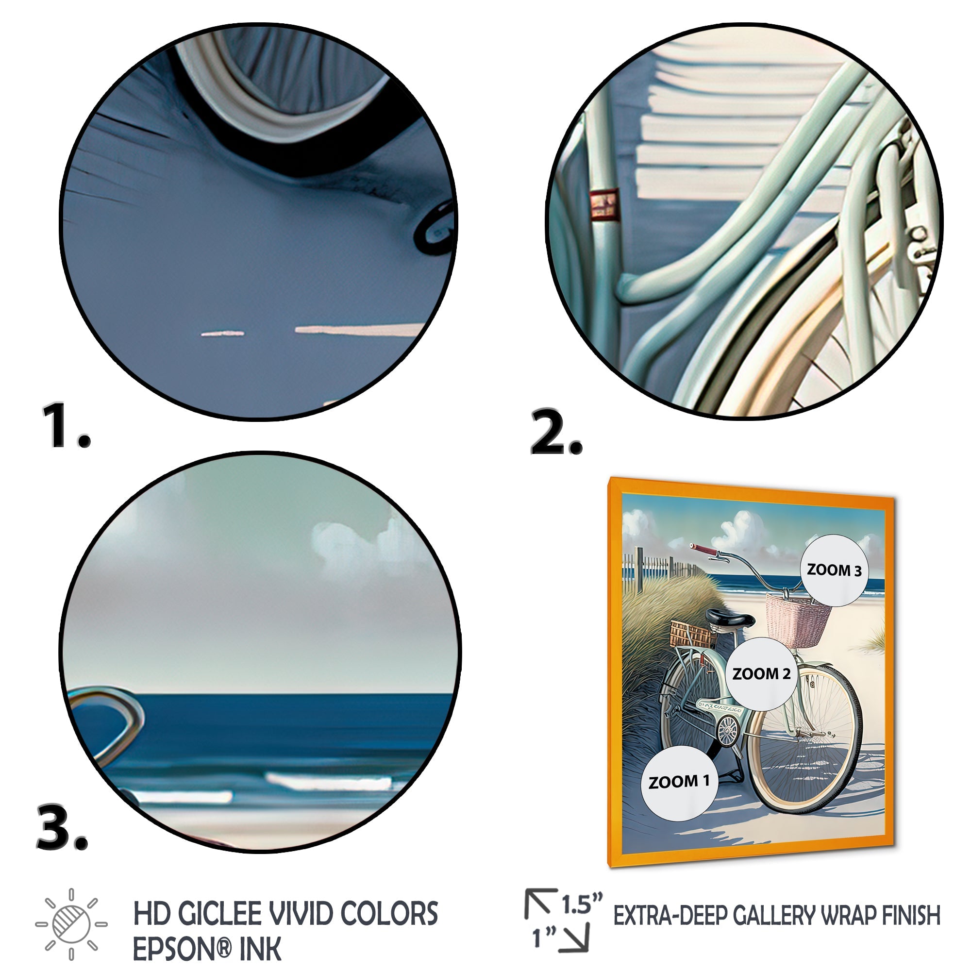 Bicycle At The Beach I