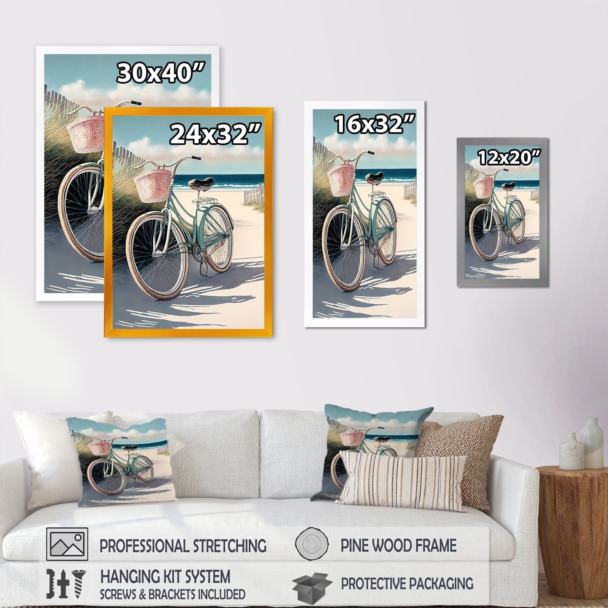 Bicycle At The Beach II