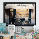 Bicycle In Front A French Bakery IV
