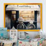 Bicycle In Front A French Bakery IV