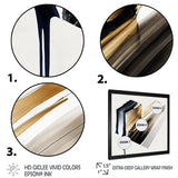 Black And Gold Cubic Expression II