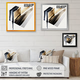 Black And Gold Cubic Expression II