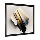 Black And Gold Cubic Expression III