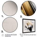 Black And Gold Cubic Expression III