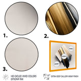 Black And Gold Cubic Expression III