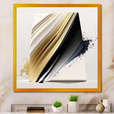 Black And Gold Cubic Expression IV