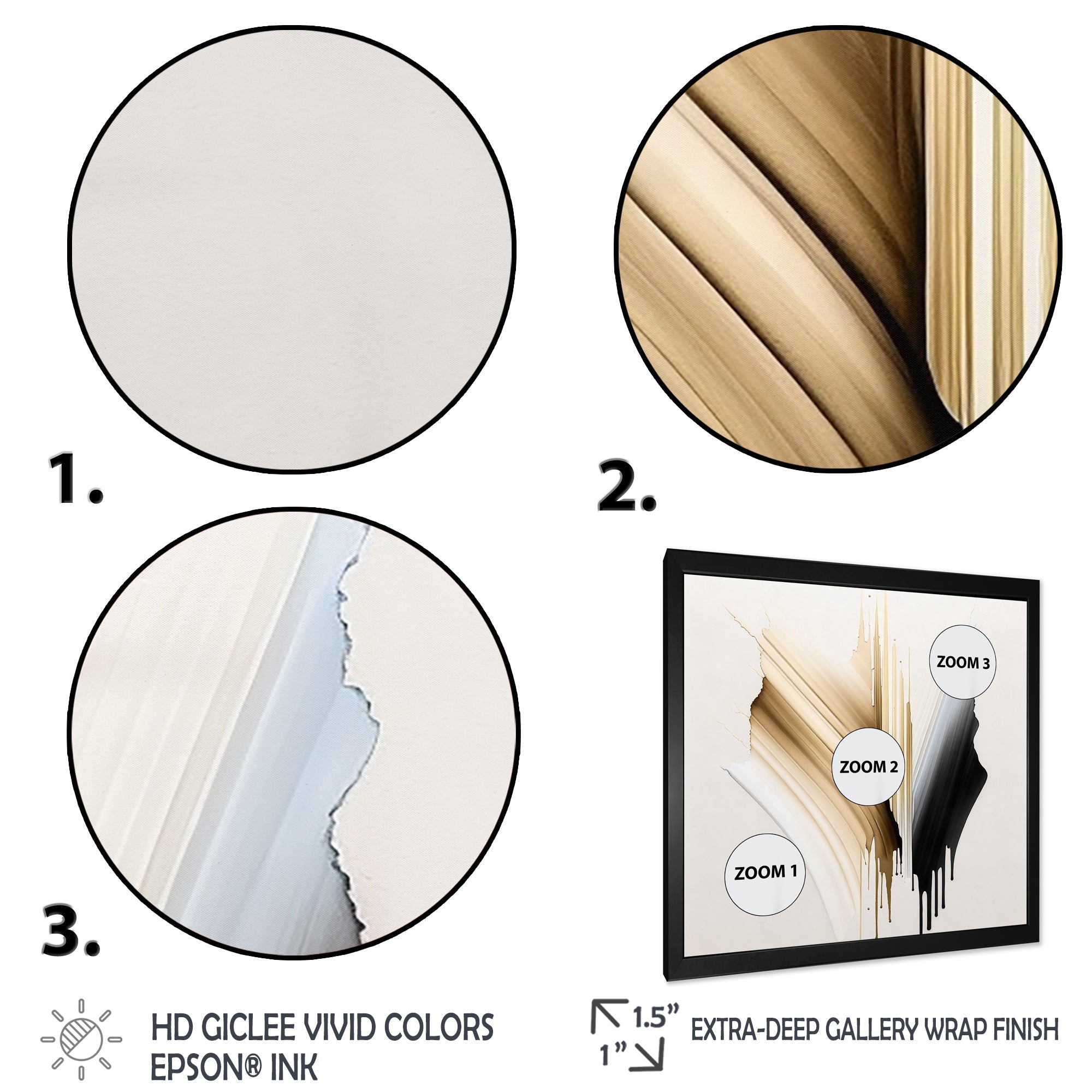 Minimalism Pink And Gold Cubic Fusion IV