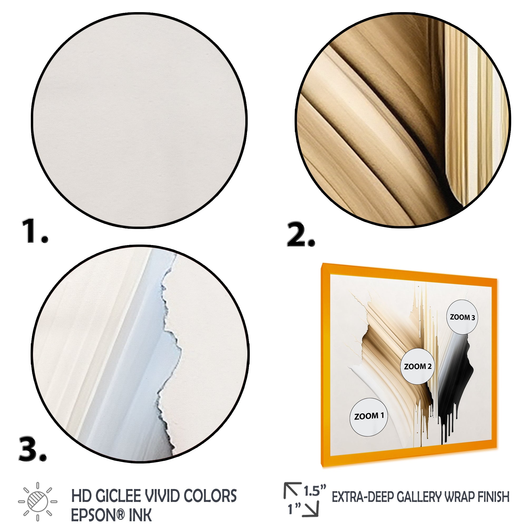 Minimalism Pink And Gold Cubic Fusion IV