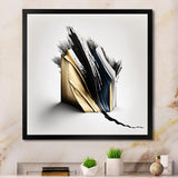 Black And Gold Cubic Expression VI