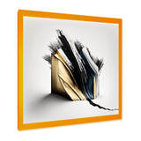 Black And Gold Cubic Expression VI