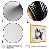 Black And Gold Cubic Expression VI