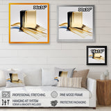 Black And Gold Cubic Expression VIII