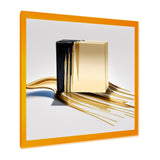 Black And Gold Cubic Expression VIII