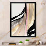 Minimalism Pink And Gold Cubic Fusion VII