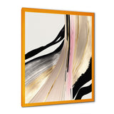 Minimalism Pink And Gold Cubic Fusion VII