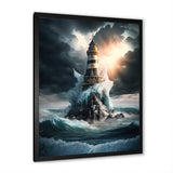 Fantasy Lighthouse In The Arctic Ocean III