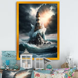 Fantasy Lighthouse In The Arctic Ocean III